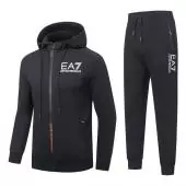 Trainingsanzug armani ea7 hoodie 2019 zipper ea7 noir